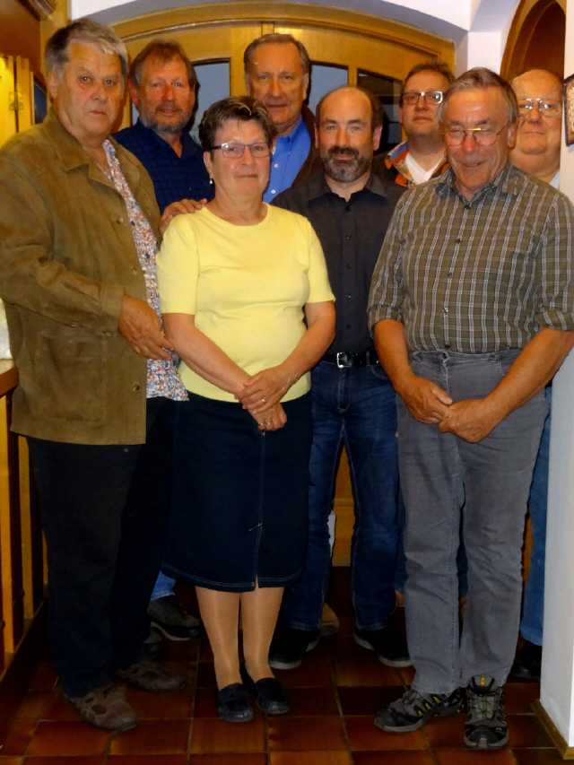 Die neue Vorstandschaft des Eishöhlen Verein